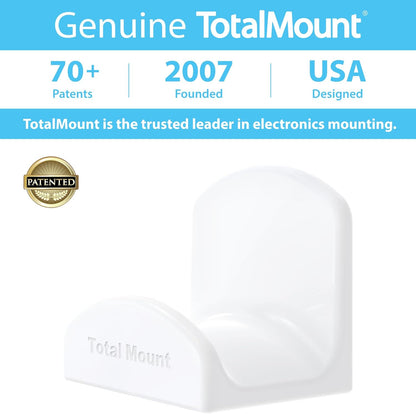Headphone Hanger – Includes Removable Adhesive Strips for Easy, Damage-Free Wall, Desk, or PC Mounting (Premium White Headphone Hook – One Pack)